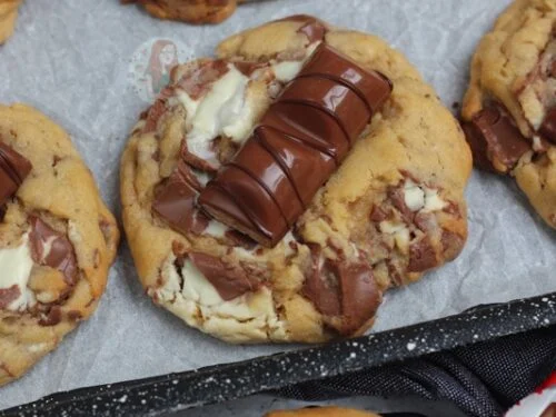 Snickers Cookies Combine Chocolate Caramel and Roasted Peanuts